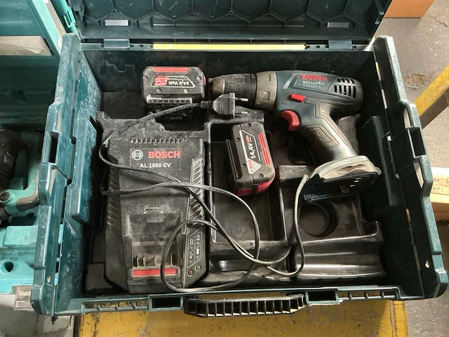 Bosch gsr 14,4 ve-2li accu boormachine - afbeelding 2 van  3
