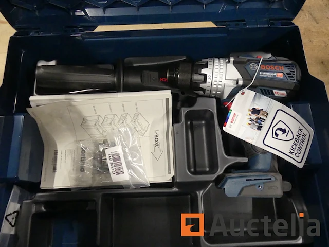 Bosch gsr 18 v-110c op accu boormachine, würth ews7-125 haakse slijper - afbeelding 3 van  13