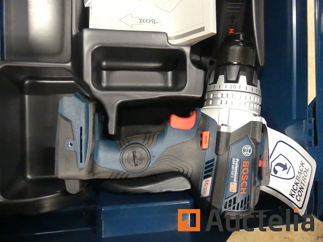 Bosch gsr 18 v-110c op accu boormachine, würth ews7-125 haakse slijper - afbeelding 4 van  13
