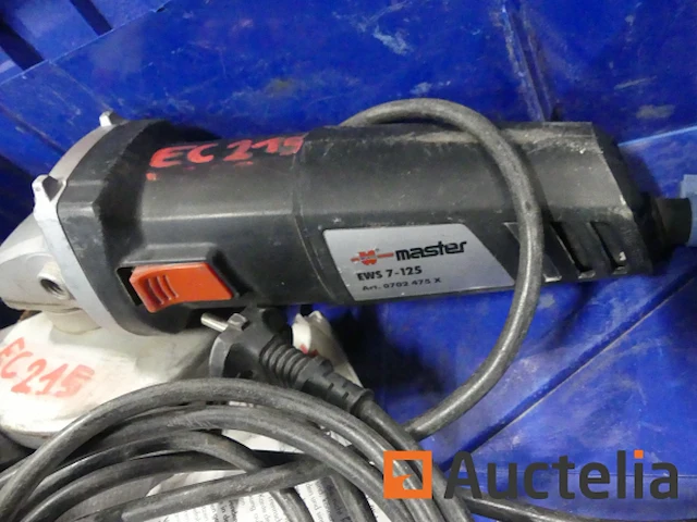 Bosch gsr 18 v-110c op accu boormachine, würth ews7-125 haakse slijper - afbeelding 12 van  13