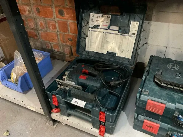 Bosch gst 150 bce elektrische decoupeerzaag (2x) - afbeelding 1 van  3