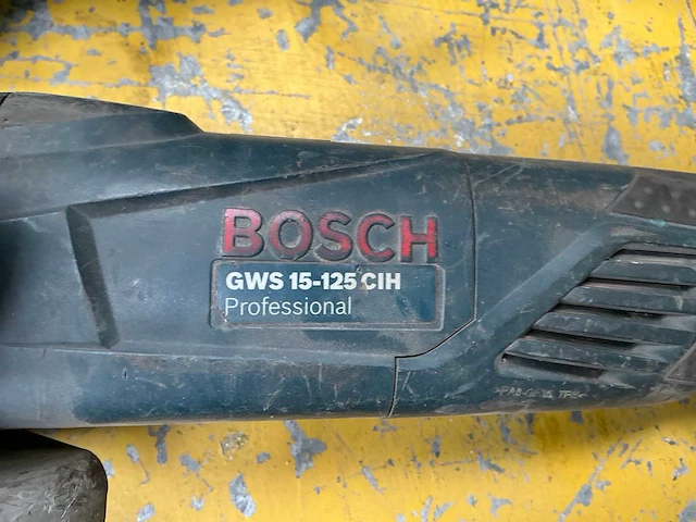 Bosch gws 10-125 elektrische haakse slijper (3x) - afbeelding 5 van  5