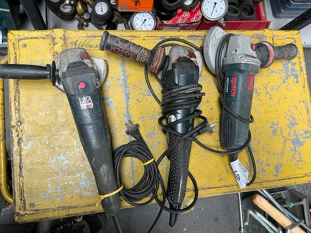 Bosch haakse slijpmachine (3x) - afbeelding 1 van  7