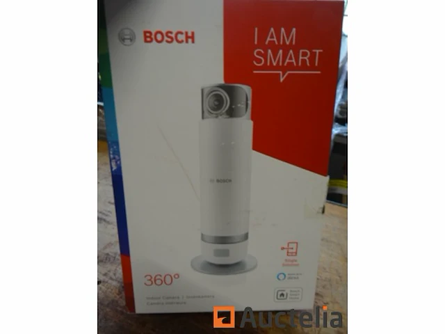Bosch i am smart home wifi bewakingscamera (360° panoramische detectie door rotatie° - afbeelding 2 van  9