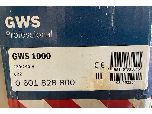 Bosch kleine haakse slijper - afbeelding 2 van  2