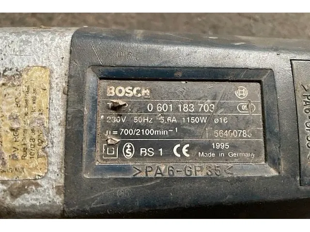 Bosch klopboormachine - afbeelding 2 van  2