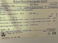 Bosch koelkast - afbeelding 3 van  3