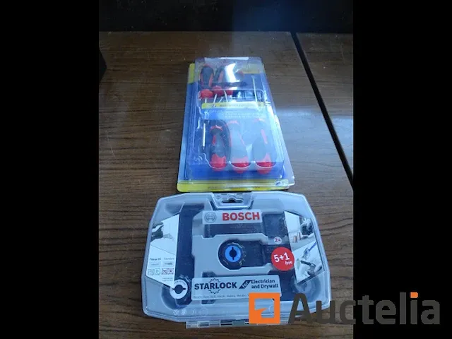 Bosch oscillerende zaag blad kast, schroevendraaier set - afbeelding 2 van  5