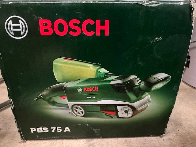 Bosch pbs 75 a bandschuurmachine - afbeelding 2 van  3