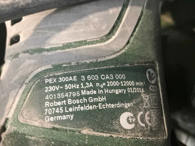 Bosch pex 300 ae schuurmachine - afbeelding 3 van  4