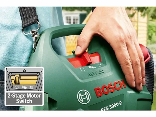 Bosch pfs 3000-2 bedrad verfpistool - afbeelding 3 van  4