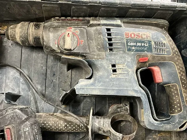 Bosch professional gbh 36 v-li accu boormachine - afbeelding 2 van  3