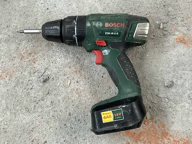 Bosch psb18 li-2 schroefboormachine - afbeelding 2 van  4