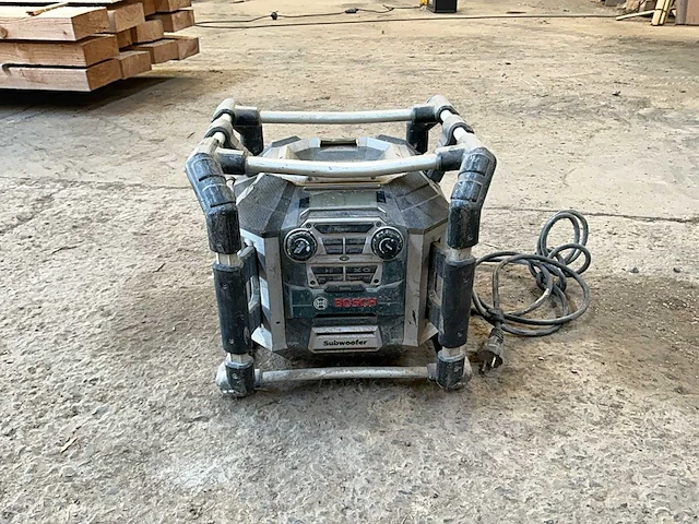 Bosch radio bouwplaats radio en wekker - afbeelding 6 van  7