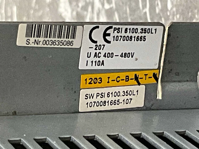 Bosch-rexroth psi6100.350l1 frequentieregelaar - afbeelding 8 van  8