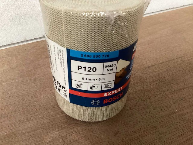 Bosch schuurnet 93 mm x 5 m (17x) - afbeelding 4 van  4
