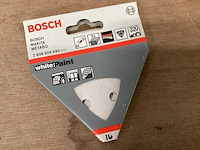 Bosch schuurpapier voor delta machine 93x93 (100x) - afbeelding 2 van  5