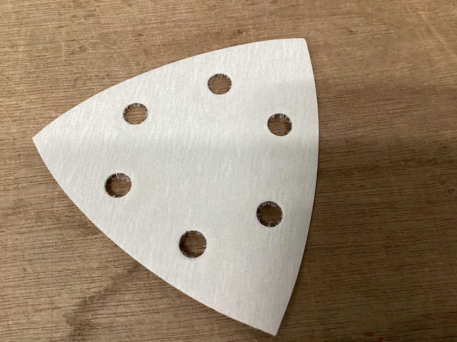 Bosch schuurpapier voor delta machine 93x93 (100x) - afbeelding 4 van  5