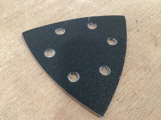 Bosch schuurpapier voor delta machine 93x93 (100x) - afbeelding 4 van  5