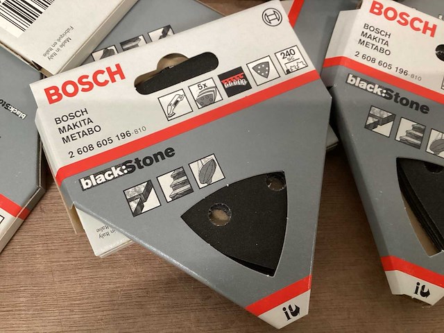 Bosch schuurpapier voor delta machine 93x93 (70x) - afbeelding 2 van  5