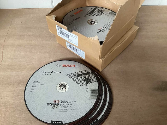 Bosch snijschijf 230 x 2 mm voor rvs (47x) - afbeelding 1 van  3