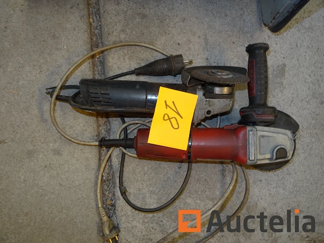 Bosch sws10-125c slijpmachine, milwaukee avg12-125 slijpmachine - afbeelding 2 van  3