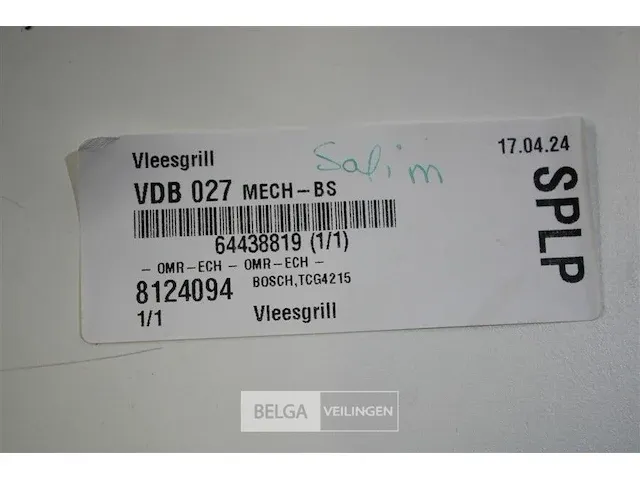 Bosch tcg4215 vleesgrill - afbeelding 4 van  5