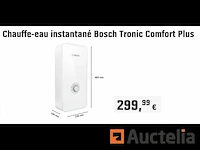 Bosch tronic comfort plus doorstroomverwarmer