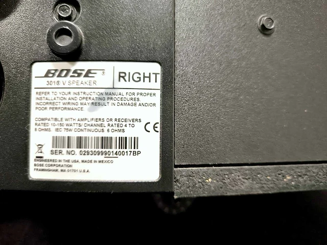 Bose - 301v - luidspreker (4x) - afbeelding 6 van  7
