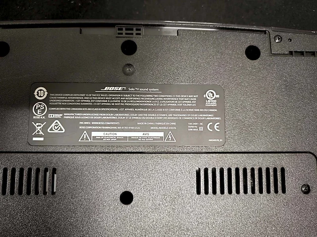 Bose - solo - tv systeem - afbeelding 3 van  3