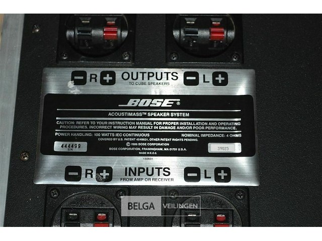 Bose acoustimass-luidsprekersysteem - afbeelding 2 van  3