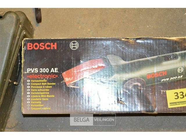 Bosh bandschuurmachine pvs300ae - afbeelding 2 van  2