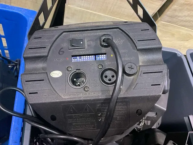 Botex spq-2 dmx control w/dimmer stroboscooplamp (16x) - afbeelding 3 van  4
