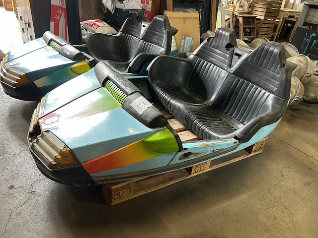 Botsauto azzurra jlei barbieri nr 3 exclusief stuk - afbeelding 1 van  8