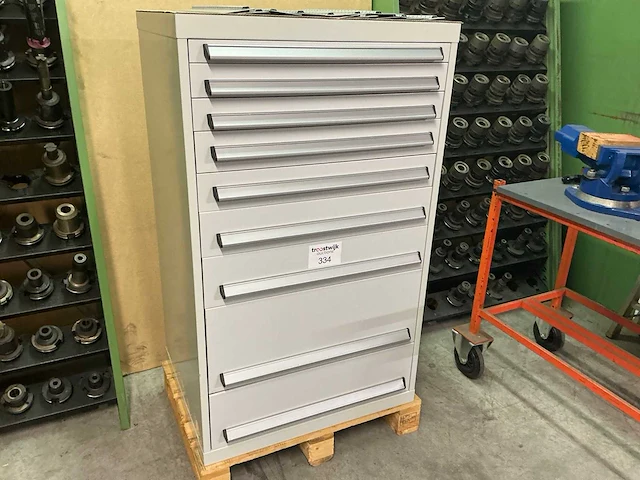Bott 9-laden materiaalkast - afbeelding 3 van  8