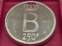 Boudewijn 250 bfr - afbeelding 2 van  3
