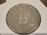 Boudewijn herdenkingsmunt - afbeelding 3 van  3