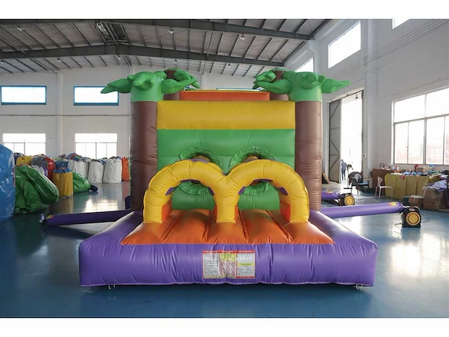 Bouncy castle 'hindernisbaan' - afbeelding 4 van  10
