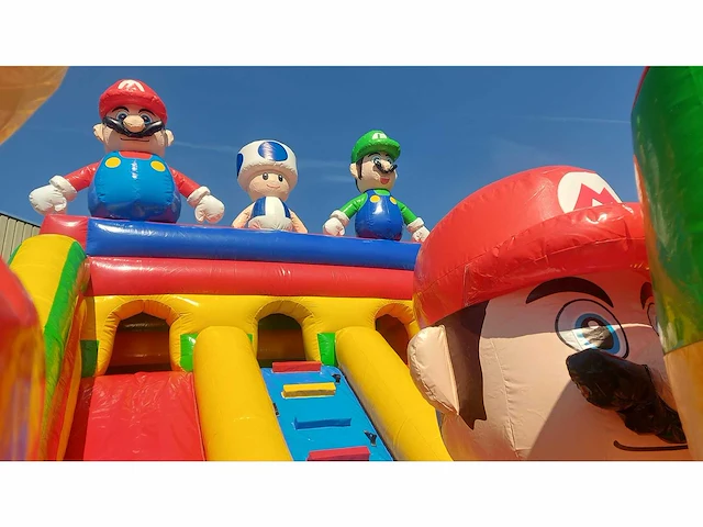 Bouncy castle 'mario bros' - afbeelding 3 van  5
