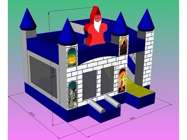 Bouncy castle new - afbeelding 5 van  5