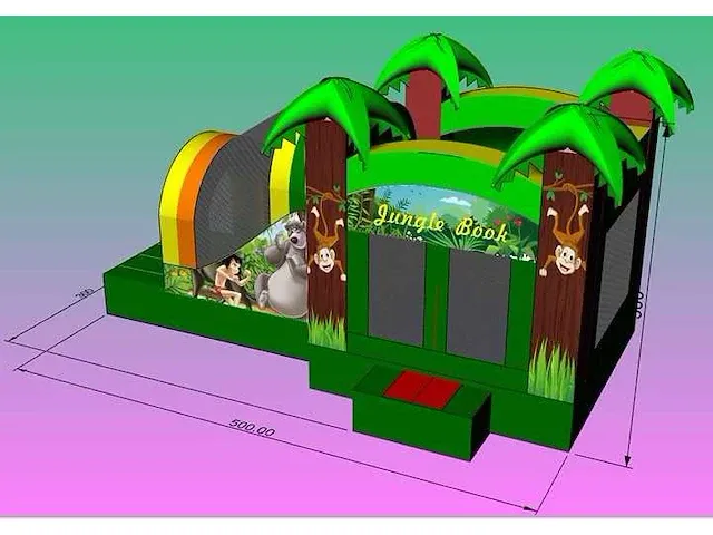 Bouncy castle new - afbeelding 3 van  3