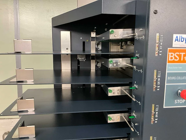 Bourgh bdf/bst10-d+ document finisher met verzamelstation - afbeelding 8 van  19