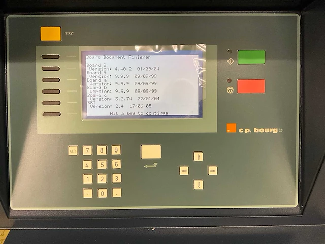 Bourgh bdf/bst10-d+ document finisher met verzamelstation - afbeelding 13 van  19