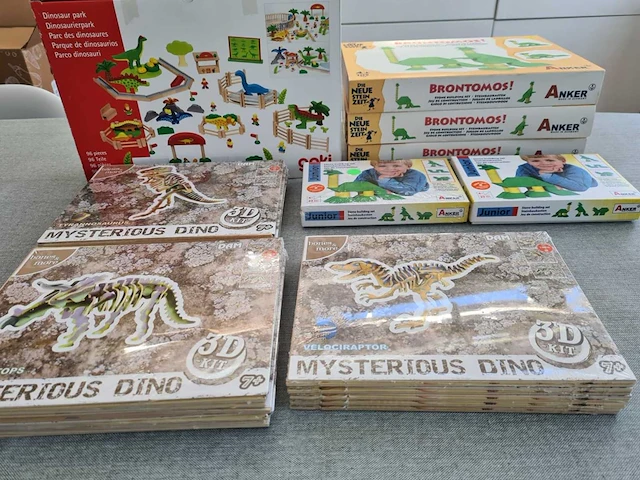 Bouw & constructie dino's - afbeelding 1 van  10