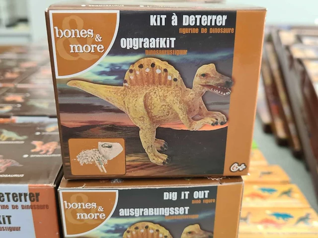 Bouw & constructie opgraafsets dino en knustelsets - afbeelding 3 van  5