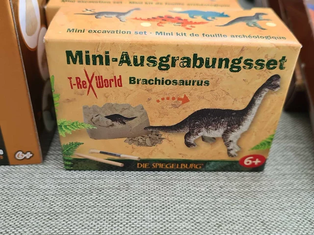 Bouw & constructie opgraafsets dino en knustelsets - afbeelding 4 van  5