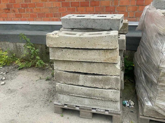 Bouwhek betonblokken (30x) - afbeelding 1 van  3