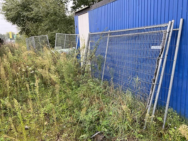 Bouwhek werfhek 3400x2000 7 stuks - afbeelding 1 van  7