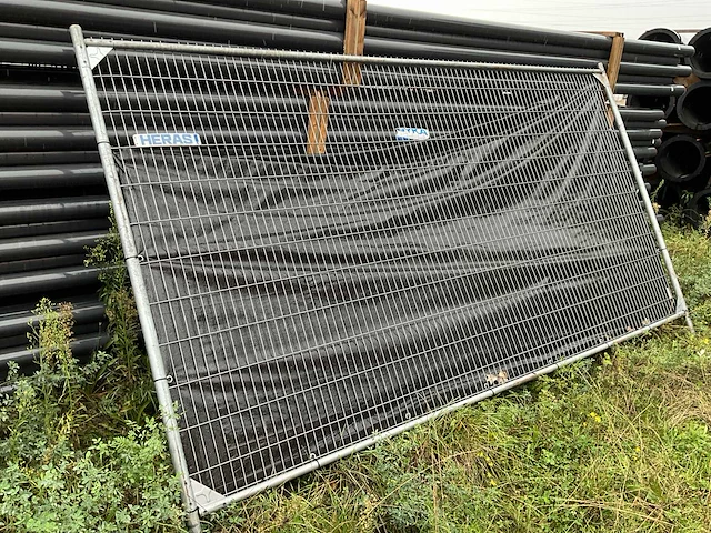 Bouwhek werfhek 3400x2000 7 stuks - afbeelding 2 van  7