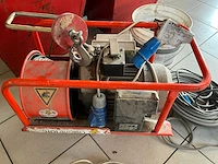Bouwlift hijslier met portiek 400kg kabel 25 m - afbeelding 8 van  16